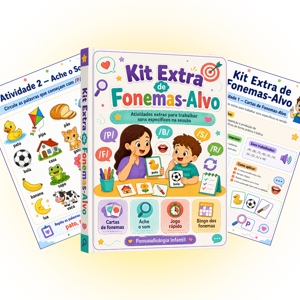 Kit Temático Fono Kids